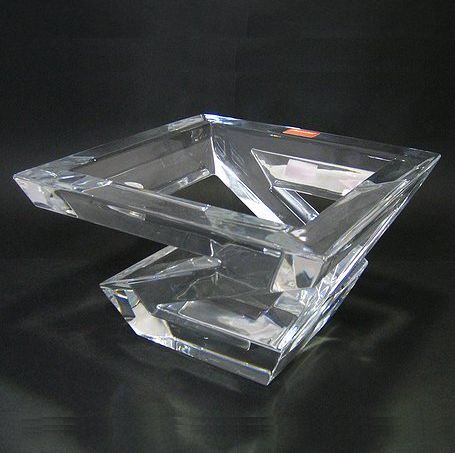 バカラ　Baccarat アーキテクチャ 2100 389　オブジェ　21.5cm ベース ブランド箱