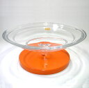 バカラ Baccarat ヒプノス 2104-000 2002限定 Corian ボウル オレンジ 41cm ブランド箱