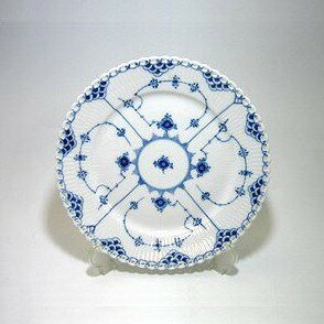 ロイヤルコペンハーゲン・ブルーフルーテッド フルレース　22cm プレート F・622