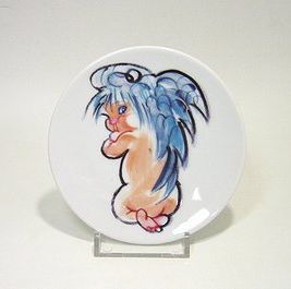 ロイヤルコペンハーゲン・ゾディアック 星座 プラケット 魚座 10.5cm