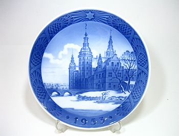 ロイヤルコペンハーゲン・イヤープレート 1953年 フレデリクスボー城 18cm