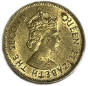 香港 壱毫 10セント 年代ランダム エリザベス女王 XF 中国 古銭 貨幣 コイン 硬貨 アンティークコイン その1