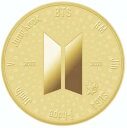 韓国 2023年 BTSデビュー 10周年記念 1/4オンス 新品 金メダル プルーフ BTS初公式記念メダル オリジナルルーペ付き（回転式）