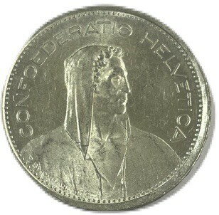 樂天商城 - スイス 5フラン 銀貨 未使用 年代ランダム アルプスの牧童　コンフェデラティオ ヘルベチカ 外国 硬貨 コイン アンティークコイン