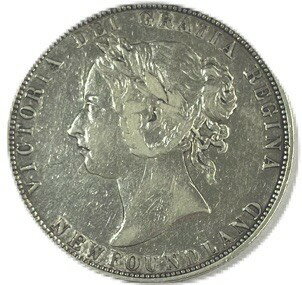樂天商城 - 銀貨 ニューファンランド 50セント 1899年 VF ウィクトリア女王