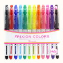 パイロット フリクションカラーズ 12色セット 消せるボールペン カラーサインペン SFC-120M-12C FRIXION COLORS 年賀状 手紙 はがき お品書き ペン習字 クリスマスカード 等 様々な書き物に 限定色 フリクションカラーズ 試験勉強 マーカーペン