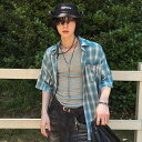 【送料無料】ツープラン【2plan】Tring check short sleeve shirt / トリングチェック半袖シャツ【公式ショップ】(4)