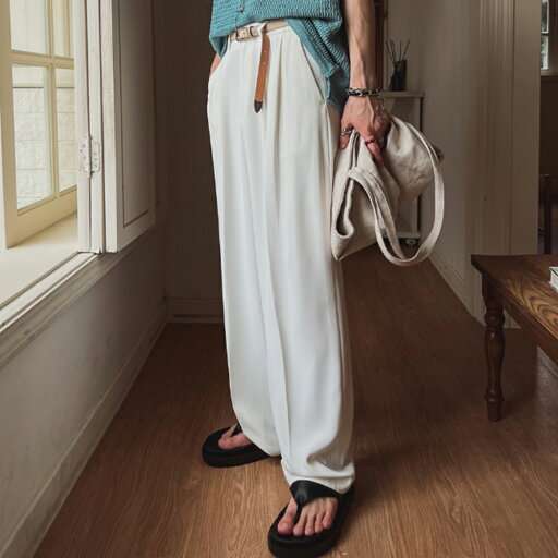 【送料無料】ツープラン【2plan】Trui Cooling Semi-Banding Long Slacks / トルイクーリングセミバンディングロングスラックス【公式ショップ】 【送料無料】ツープラン【2plan】Trui Cooling Semi-Banding Long Slacks / トルイクーリングセミバンディングロングスラックス【公式ショップ】
