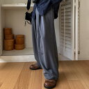 【送料無料】ツープラン【2plan】Hounds three-tuck wide slacks / ハウンドスリータックワイドスラックス【公式ショップ】(4)