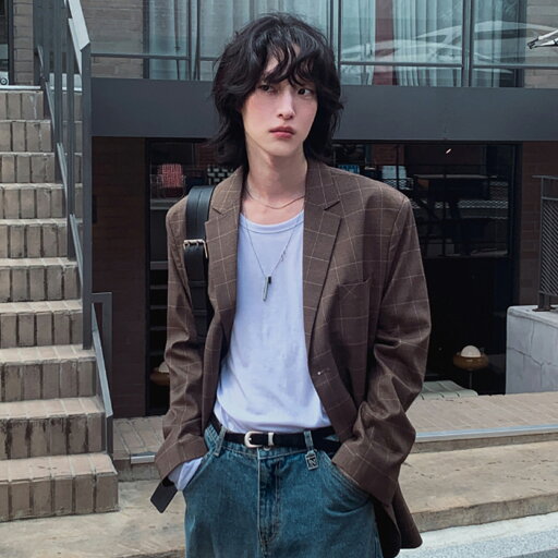 【送料無料】ツープラン【2plan】Laurent Over Check Blazer / ローランオーバーチェックブレザー【公式ショップ】 【送料無料】ツープラン【2plan】Laurent Over Check Blazer / ローランオーバーチェックブレザー【公式ショップ】