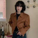 【送料無料】ツープラン【2plan】Clun Epaulette Suede Jacket / クロンエポレットスエードジャケット【公式ショップ】