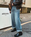 【送料無料】ツープラン【2plan】Flood cat brush western denim pants / フラッドキャットブラッシュウエスタンデニムパンツ...