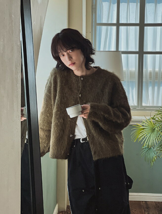 【送料無料】ツープラン【2plan】Prague Wool Hair Cardigan / プラハウールヘアカーディガン【公式ショップ】
