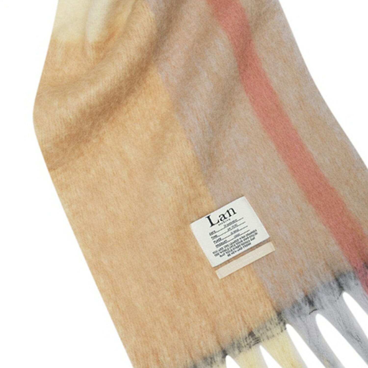 【送料無料】ツープラン【2plan】[LAN ARCHIVE] Candy Bold Colorful muffler / [LAN ARCHIVE]キャンデ..