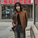 【送料無料】ツープラン【2plan】Taping Biker Suede Jacket / テーピングバイカースエードジャケット【公式ショップ】