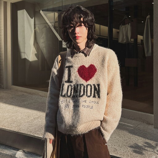 【送料無料】ツープラン【2plan】London Eye Angora Wool Knit / ロンドンアイアンゴラウールニット【公式ショップ】 【送料無料】ツープラン【2plan】London Eye Angora Wool Knit / ロンドンアイアンゴラウールニット【公式ショップ】