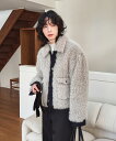 【送料無料】ツープラン【2plan】Superior tweed fur jacket / スーペリアルツイードファージャケット【公式ショップ】
