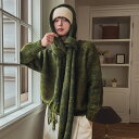 【送料無料】ツープラン【2plan】Shizu Mohair Muffler Knit / シーズモヘアマフラーニット【公式ショップ】