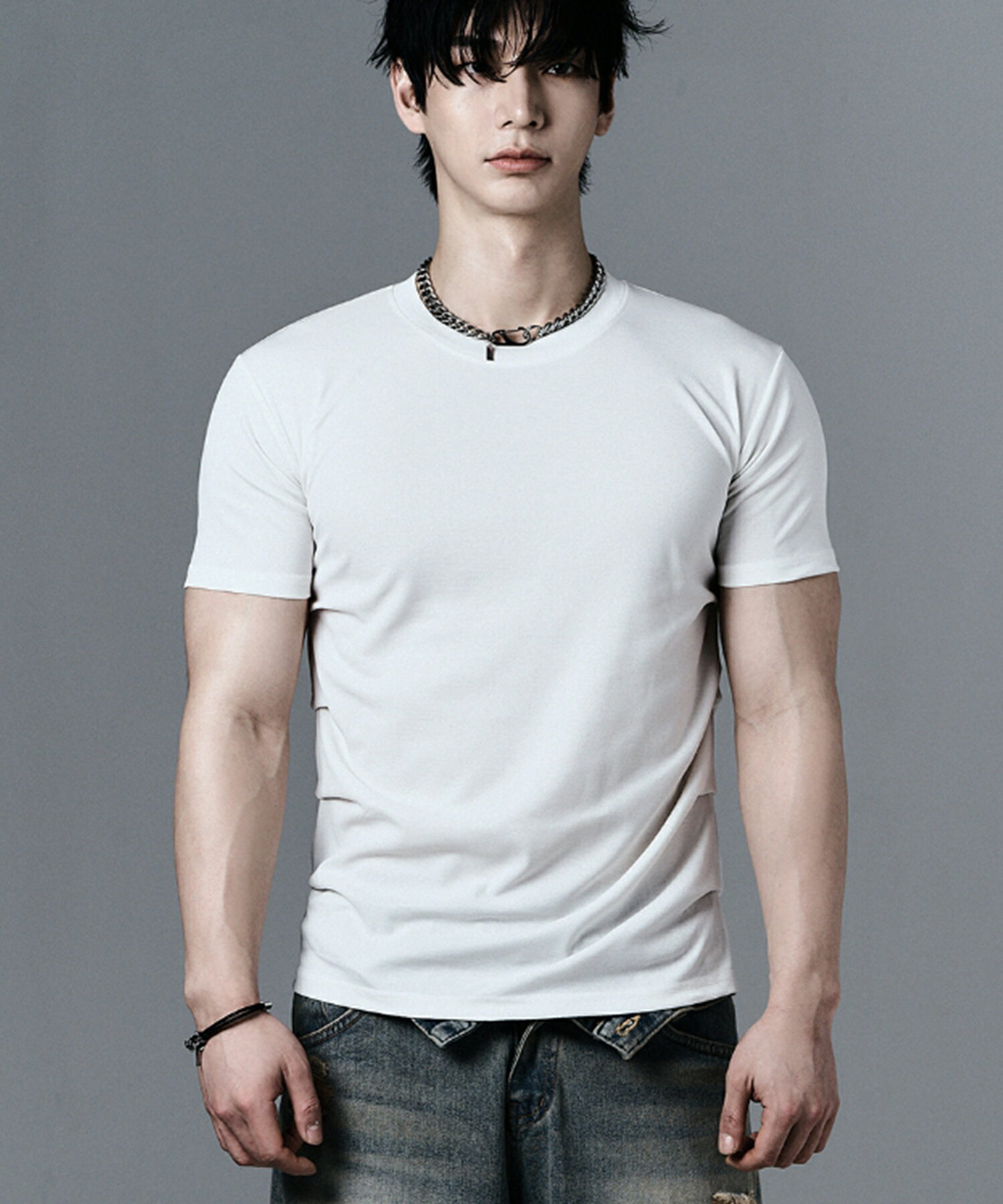 ̵ۥġץ2plan[LAN ARCHIVE] Black Leather Cross Bracelet / [LAN ARCHIVE]֥å...