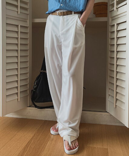 【送料無料】ツープラン【2plan】Howes One-Tuck Wide Slacks / ハウズワンタックワイドスラックス【公式ショップ】 【送料無料】ツープラン【2plan】Howes One-Tuck Wide Slacks / ハウズワンタックワイドスラックス【公式ショップ】