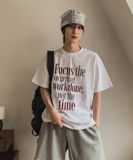 【送料無料】ツープラン【2plan】Focus printing short sleeves / フォーカスプリント半袖Tシャツ【公式ショップ】 【送料無料】ツープラン【2plan】Focus printing short sleeves / フォーカスプリント半袖Tシャツ【公式ショップ】