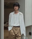 【送料無料】ツープラン【2plan】Way see-through check shirt / ウェイシースルーチェックシャツ【公式ショップ】