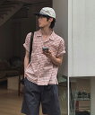 【送料無料】ツープラン【2plan】The Will Crop Check Short Sleeve Shirt / ザウィルクロップチェック半袖シャツ【公式シ...