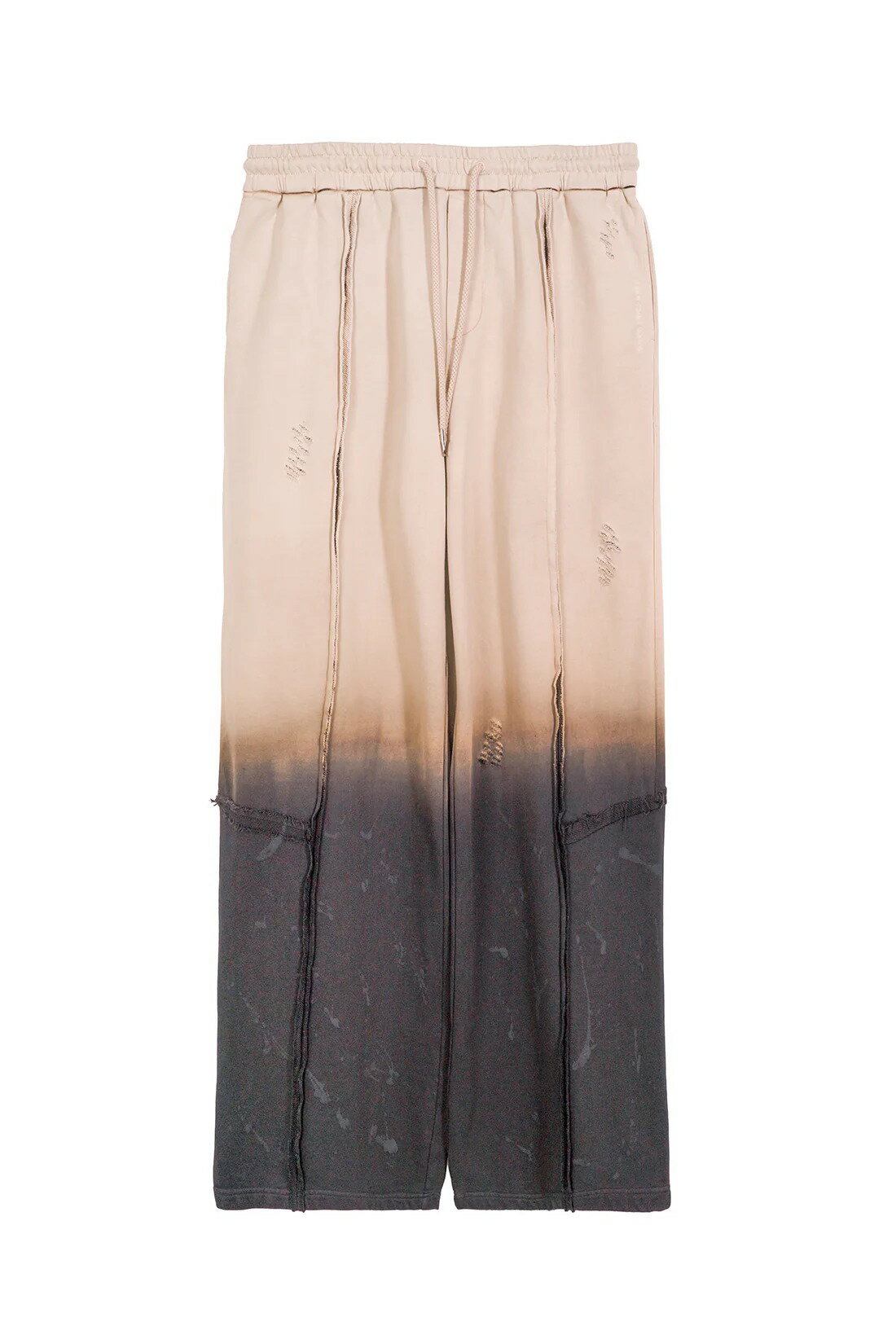 ̵ۥեFeng Chen Wang25SS GRADIENT WASHED DECONSTRUCTION SWEATPANTS / ...