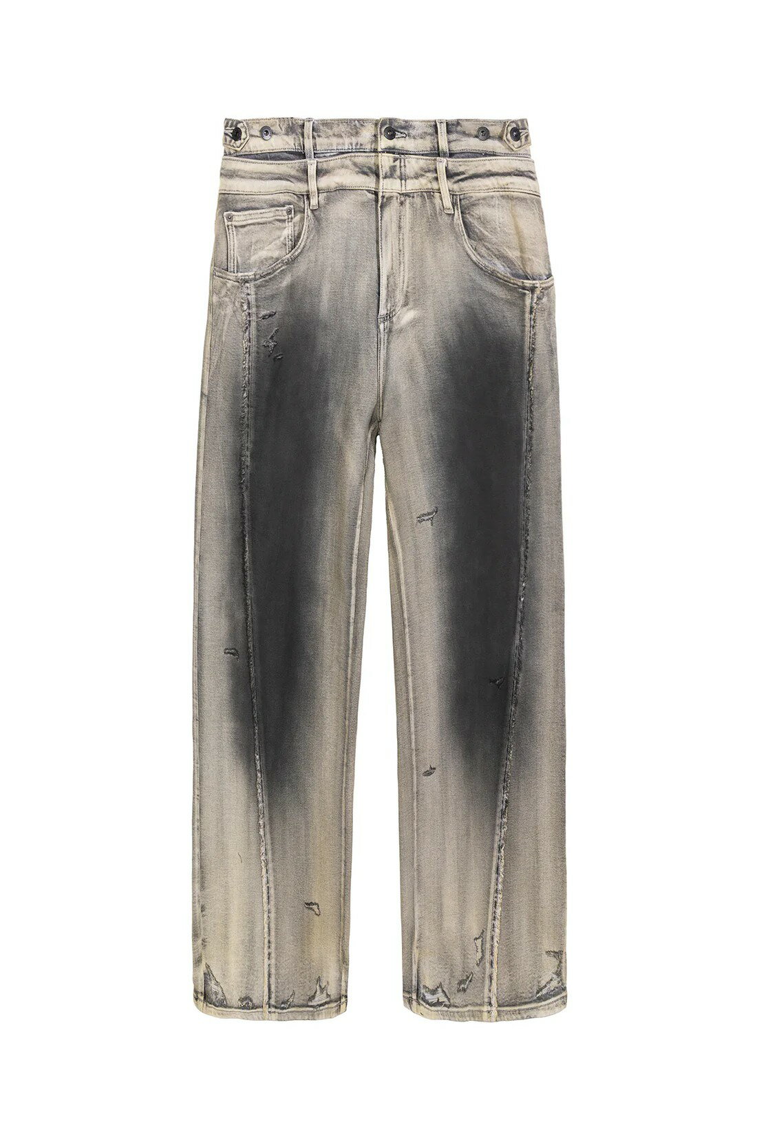 ̵ۥեFeng Chen Wang25SS DECONSTRUCTION WASHED JEANS / ǥ󥹥ȥ饯󥦥å...