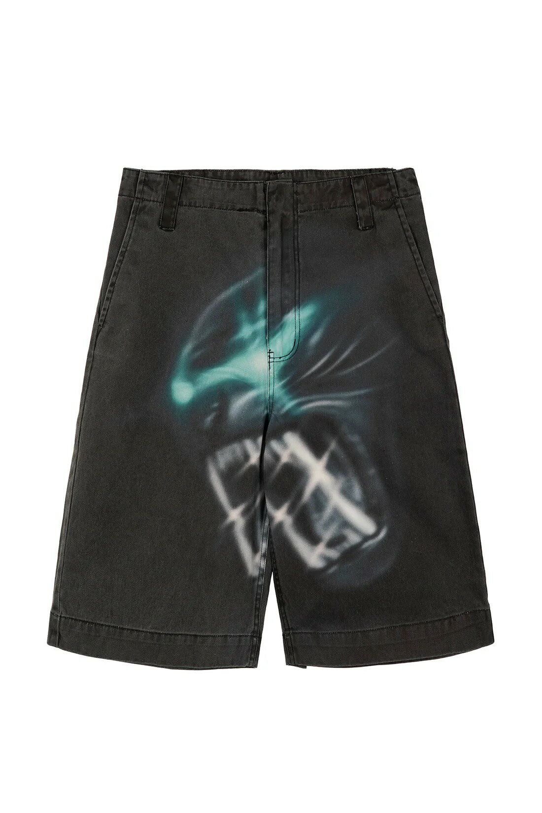 ̵ۥåȥ֡Gerrit Jacob25FW PRINTED DENIM SHORTS / ץȥǥ˥ॷ硼ȥѥ ˽ѡڸ...