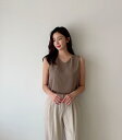 【送料無料】アイアムマリ【I AM MARI】Illien Chiffon Sleeveless Blouse / イリエンシフォンノースリーブブラウス【公式シ...