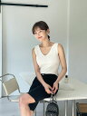 【送料無料】アイアムマリ【I AM MARI】Loyles Square Knit Sleeveless / ロイルズスクエアニットノースリーブ【公式ショップ】