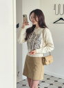 【送料無料】アイアムマリ【I AM MARI】Lople Embroidered Hood Knit / ロプレ刺繍フードニット【公式ショップ】