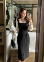【送料無料】アイアムマリ【I AM MARI】Trilly Bustier Slit One Piece / トリリービスチェスリットワンピース【公式ショップ】