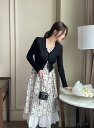 【送料無料】アイアムマリ【I AM MARI】Select Two Button Summer Ribbed Cardigan / セレクトツーボタンサマーリブ...