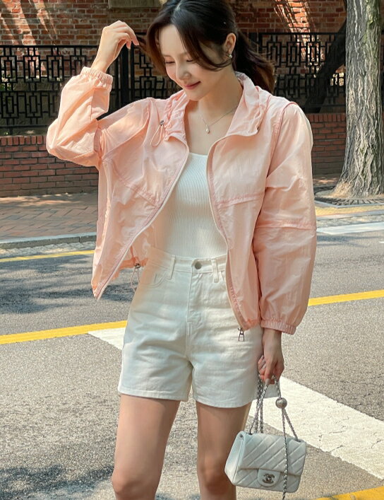 【送料無料】アイアムマリ【I AM MARI】Page Anorak Windbreaker Zip Up Jumper / ペイジアノラックウインドブレーカージャンパー【公式ショップ】
