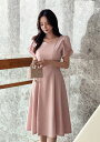【送料無料】アイアムマリ【I AM MARI】Payto Square Tulip Flare Long One Piece / ペイトスクエアチューリップフレ...