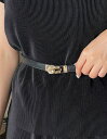 【送料無料】アイアムマリ【I AM MARI】Rubis Gold Buckle Belt / ルビスゴールドバックルベルト【公式ショップ】