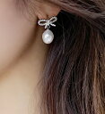【送料無料】アイアムマリ【I AM MARI】Clary Freshwater Pearl Earring / クラリー淡水パールピアス【公式ショップ】