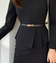 【送料無料】アイアムマリ【I AM MARI】Erzel Gold Buckle Belt / エルゼルゴールドバックルベルト【公式ショップ】