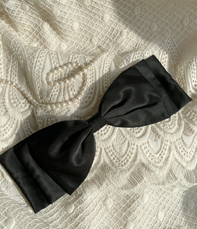 【送料無料】アイアムマリ【I AM MARI】Rosyd Big Ribbon Hairpin / ロージードビッグリボンバレッタ【公式ショップ】