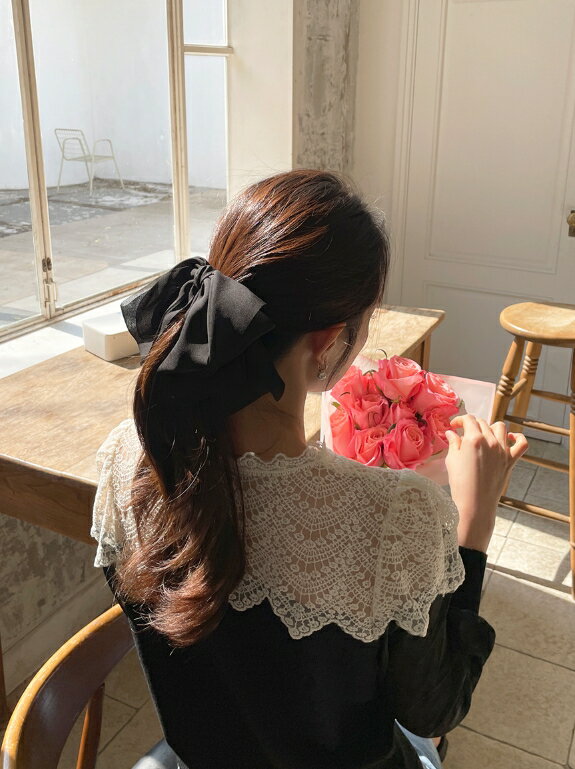 【送料無料】アイアムマリ【I AM MARI】Vianne Chiffon Ribbon Hairpin / ビアンヌシフォンリボンヘアピン【公式ショップ】