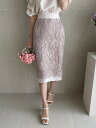【送料無料】アイアムマリ【I AM MARI】Elcra Banding Lace Skirt / エルクラバンディングレーススカート【公式ショップ】(4)