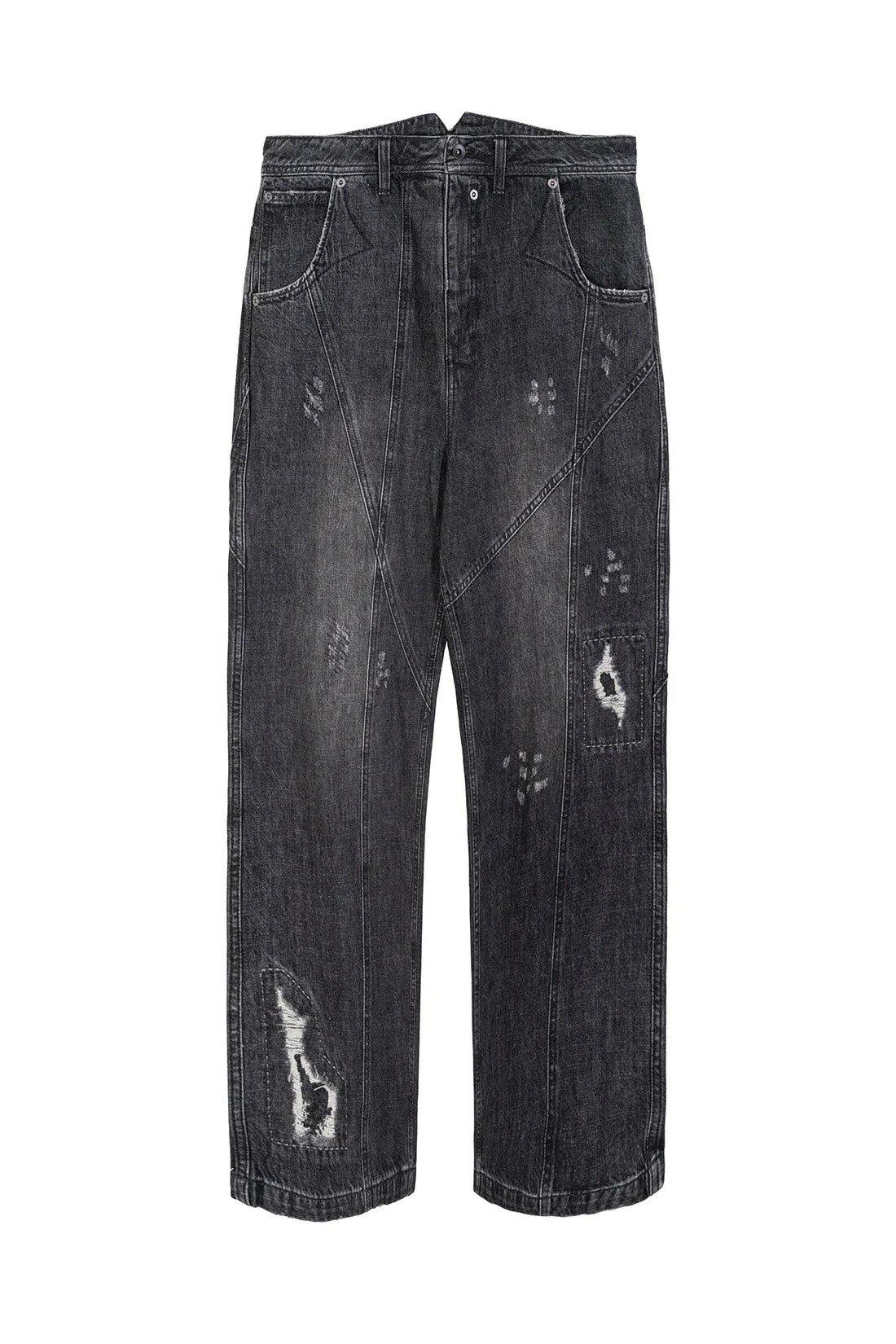 【送料無料】プロフェッサーイー【Professor.E】25SS★ Worn-out Denim / ウォーンアウトデニム 男女兼用【公式ショップ】