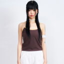 【送料無料】ラウコハウス【Raucohouse】Wendy color binding sleeveless top / ウェンディカラーバインディングキャミソ...