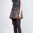 【送料無料】ラウコハウス【Raucohouse】Pumpkin banding string mini skirt / パンプキンバンディングストリングミニキュ...