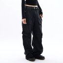 【送料無料】ラウコハウス【Raucohouse】Muy solid cargo pocket denim pants / ミュイソリッドカーゴポケットデニムパン...