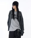 【送料無料】ラウコハウス【Raucohouse】Cobar two-tone hooded knit zip-up / コバツートンフーデッドニットジップアップ...