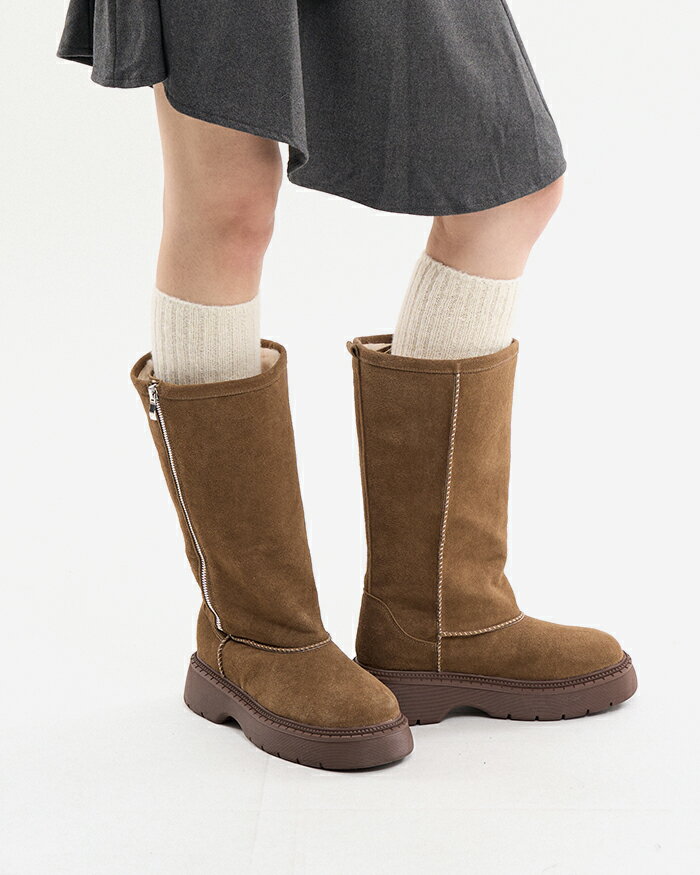 【送料無料】ラウコハウス【Raucohouse】Abisko zip-up long ugg boots / アビスコジップアップロングアグブーツ【公式ショップ】