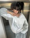 【送料無料】ラウコハウス【Raucohouse】Force v-neck nylon over sweatshirt / フォースブイネックナイロンオーバースウ...